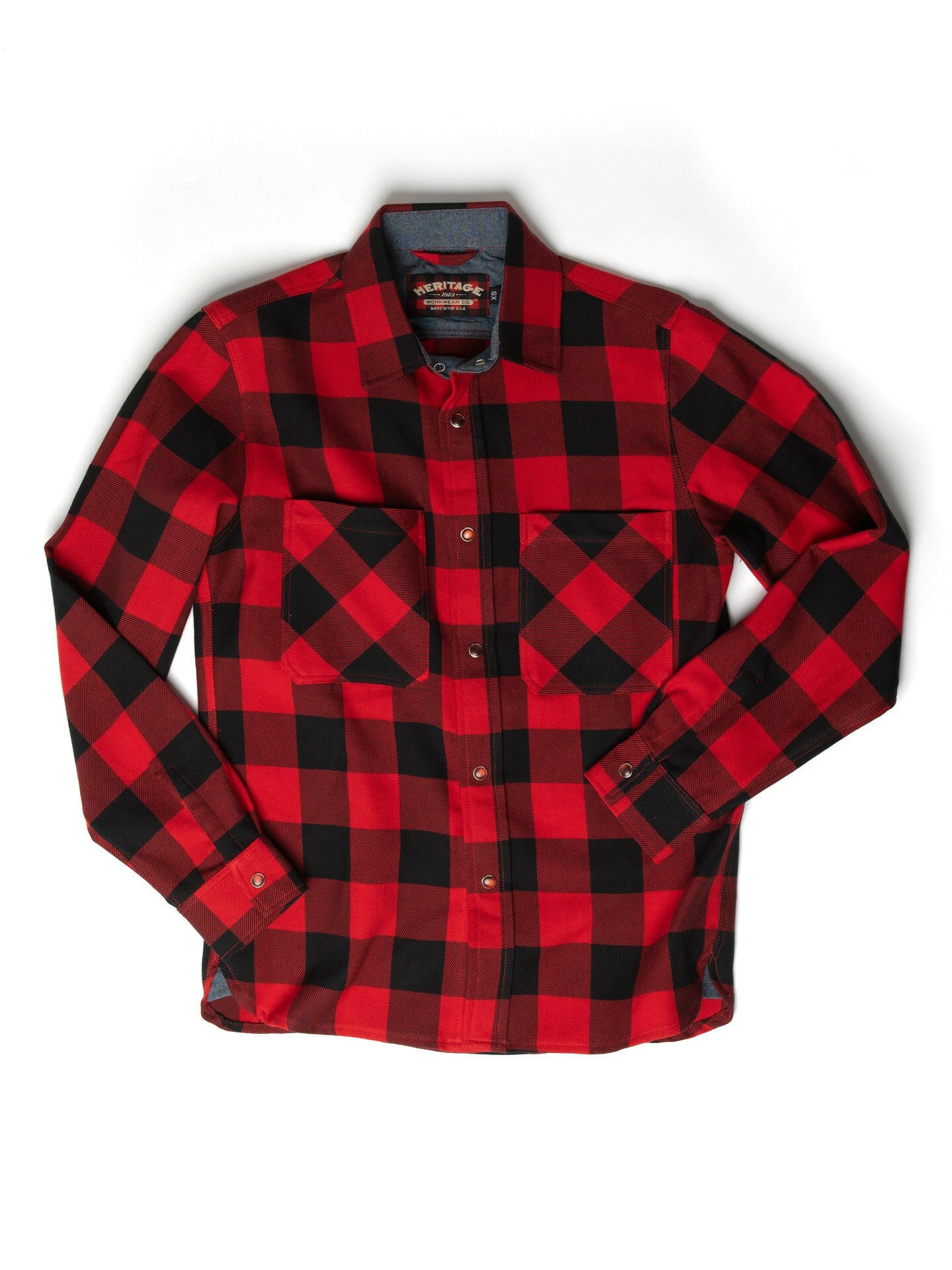 Buffalo Plaid Shirt - Heritage Workwear | Durable & Timeless Button-Up