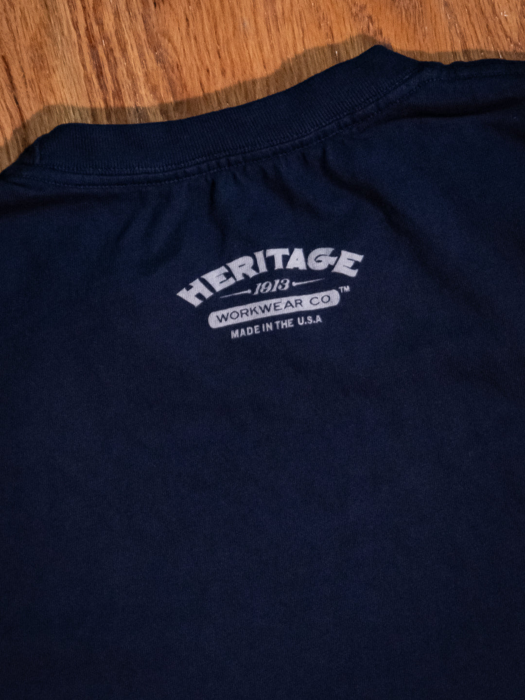 Heritage Flag Tee - Indigo - Heritage Workwear