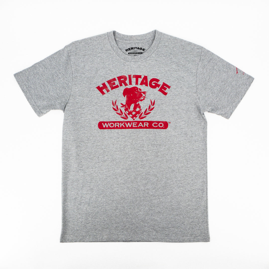 Grey Heritage Workwear T-Shirt