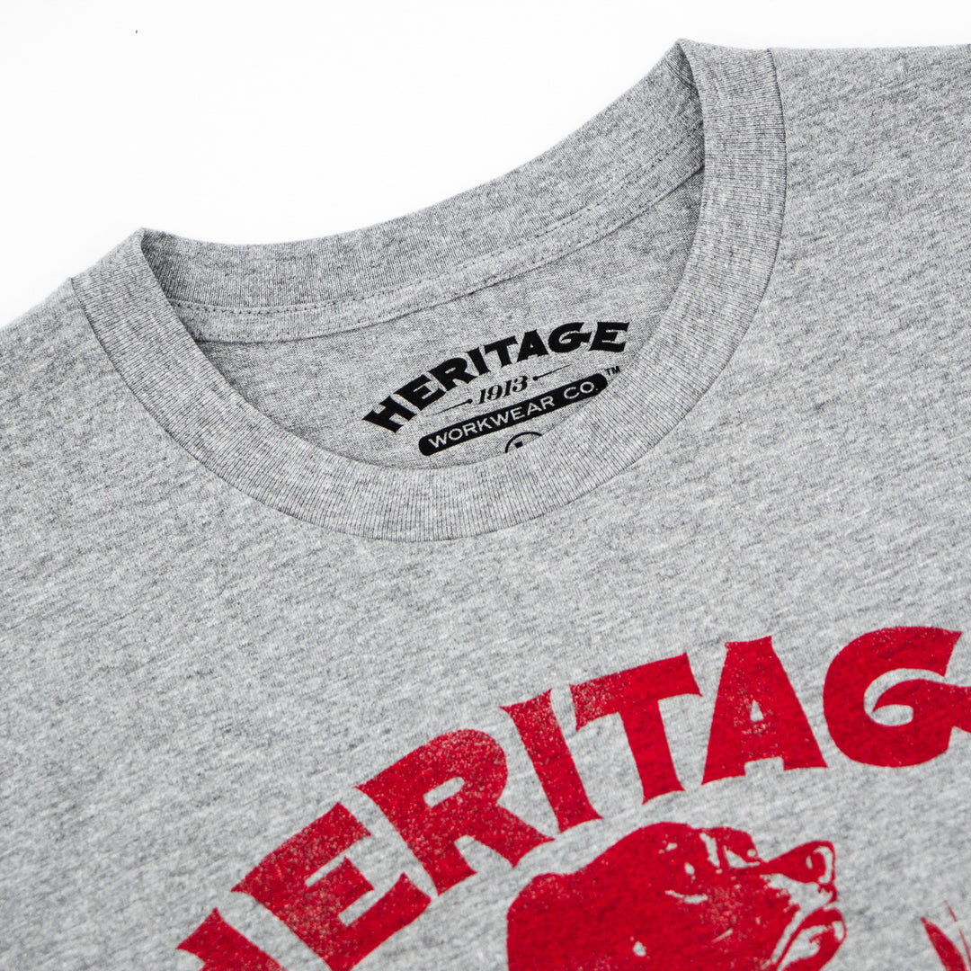 Grey Heritage Workwear T-Shirt