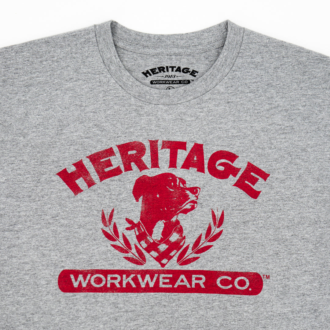 Grey Heritage Workwear T-Shirt