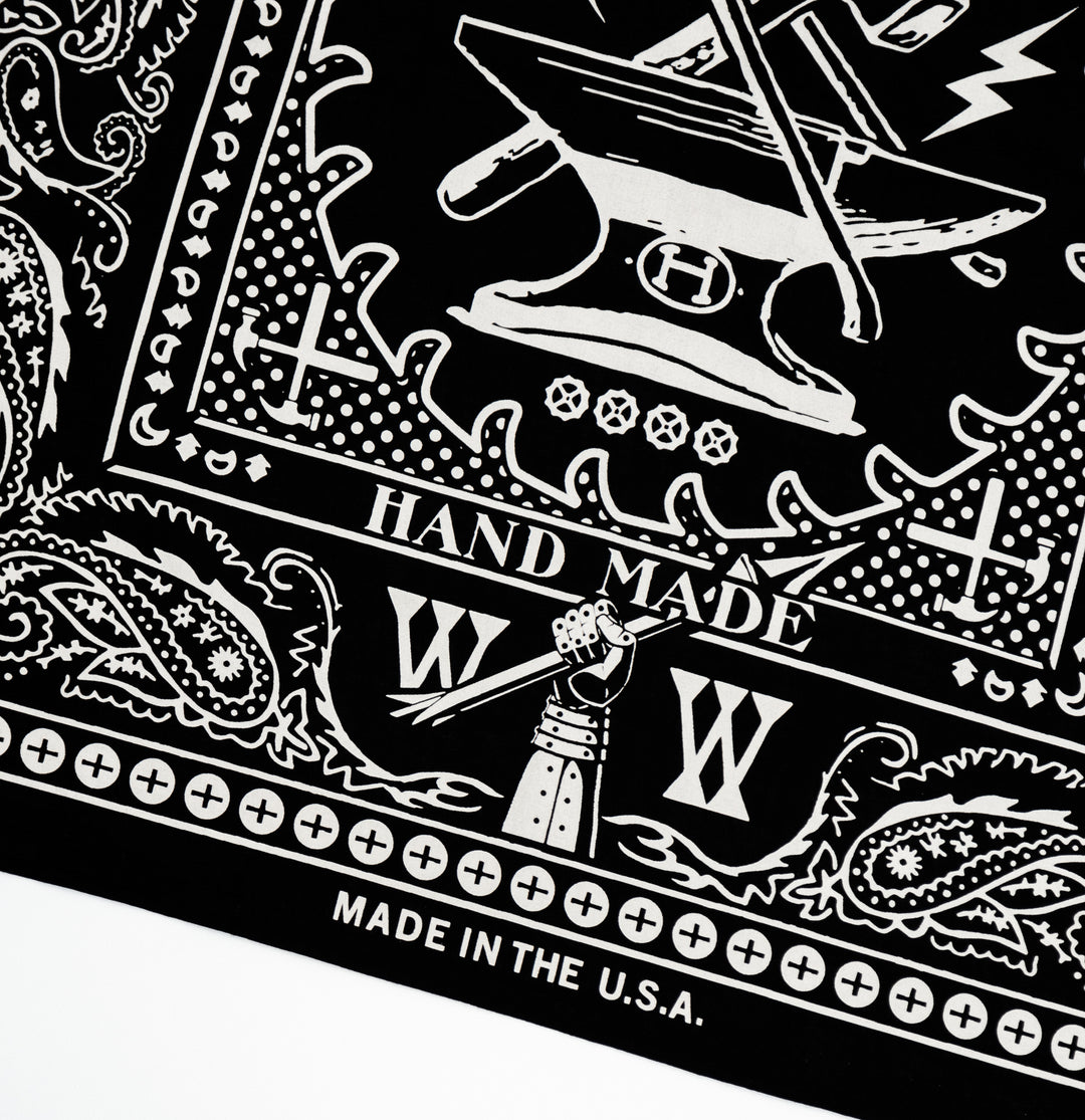 Heritage Bandana - Black - Heritage Workwear