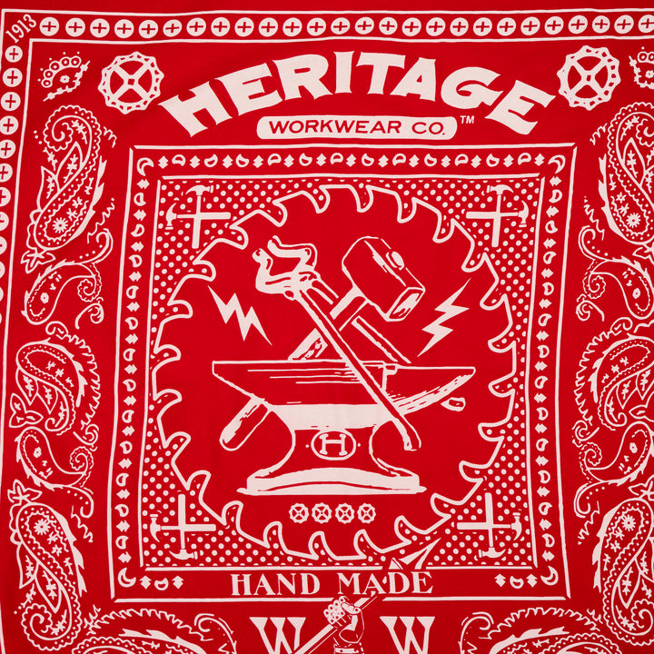 Red Heritage Bandana - Heritage Workwear