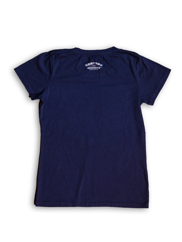 Women's Heritage Flag Tee - Indigo - Heritage Workwear