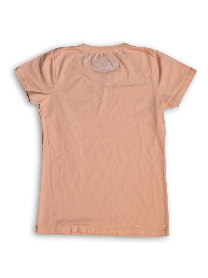 Women's Heritage Flag Tee - Peach Fuzz - Heritage Workwear