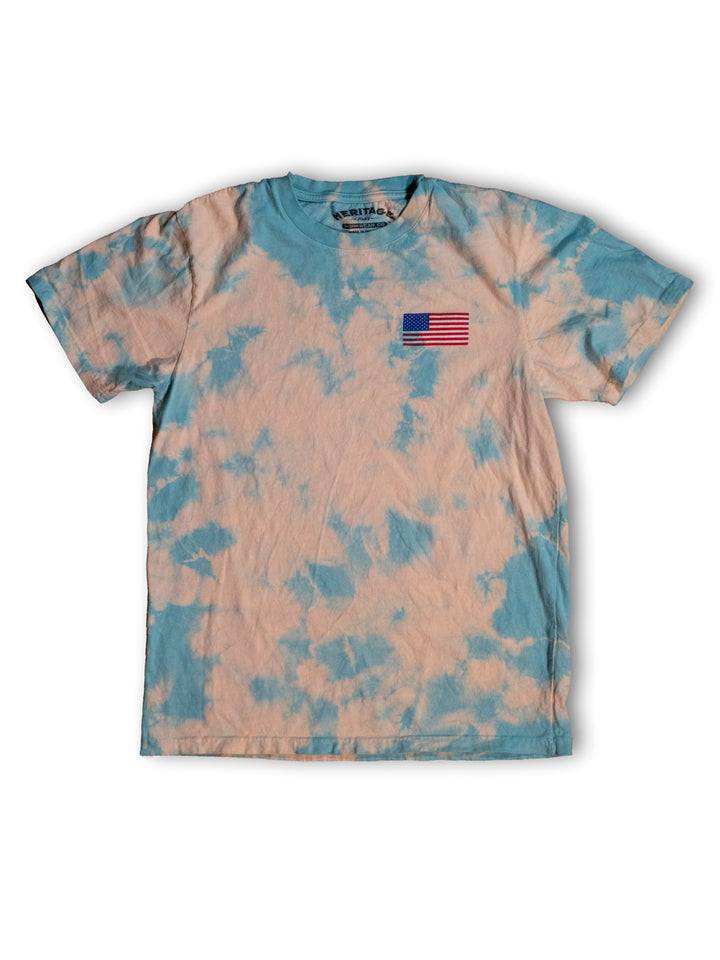 Heritage Flag Tee - Tie Dye - Heritage Workwear