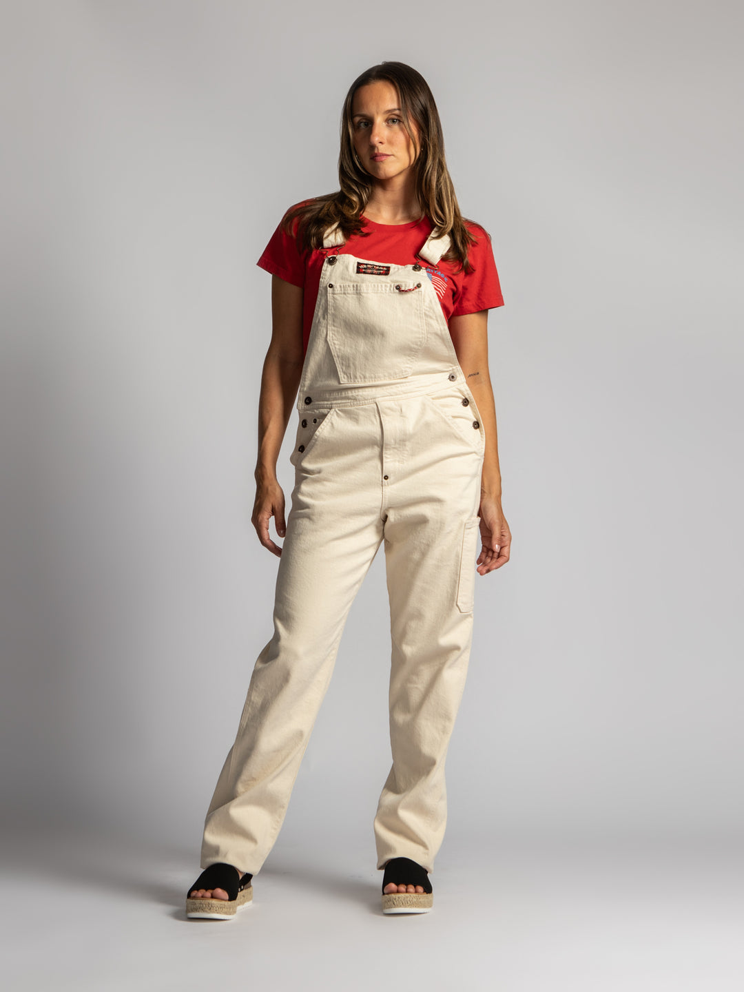 Workwear Ecru Denim Twill Overall