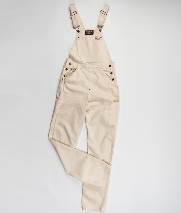 Workwear Ecru Denim Twill Overall - Heritage Workwear