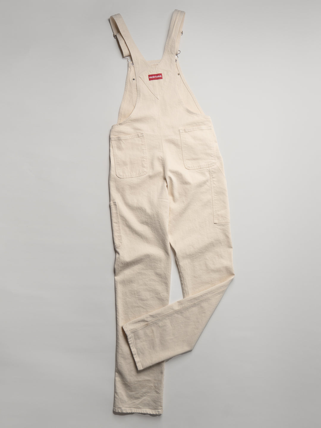 Workwear Ecru Denim Twill Overall - Heritage Workwear