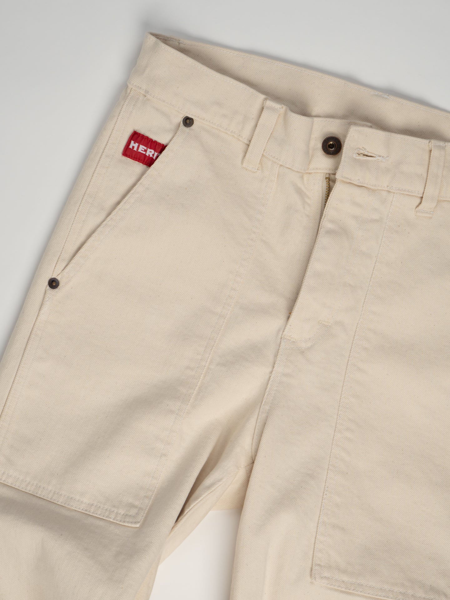 Workwear Twill Work Pant - Ecru | Durable & Functional