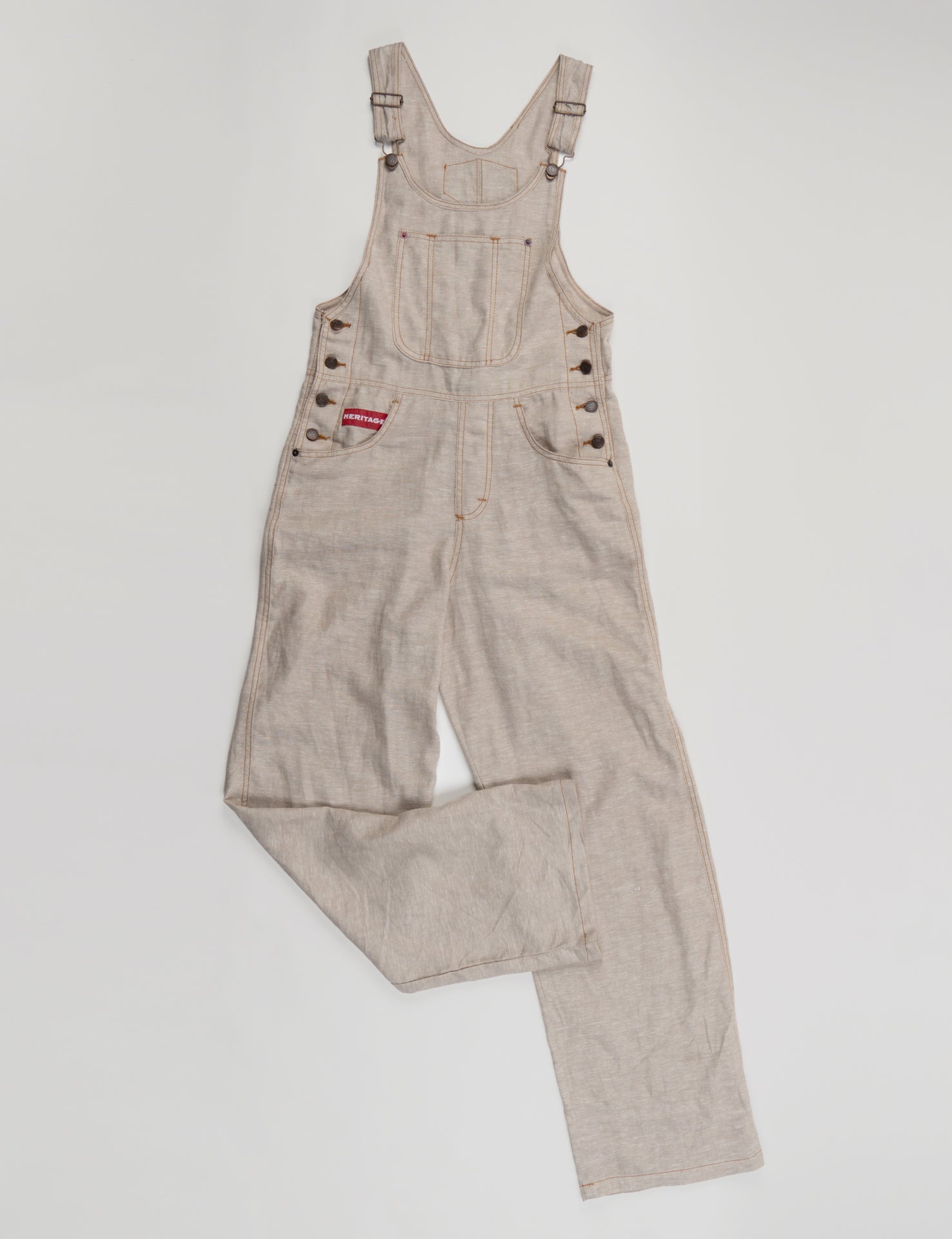 Women's Playwear Overall - Flax Linen | Durable & Stylish