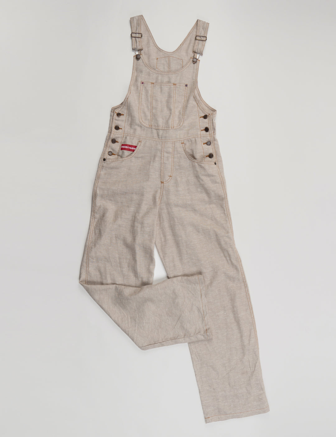 Women's Playwear Overall - Flax Linen - Heritage Workwear