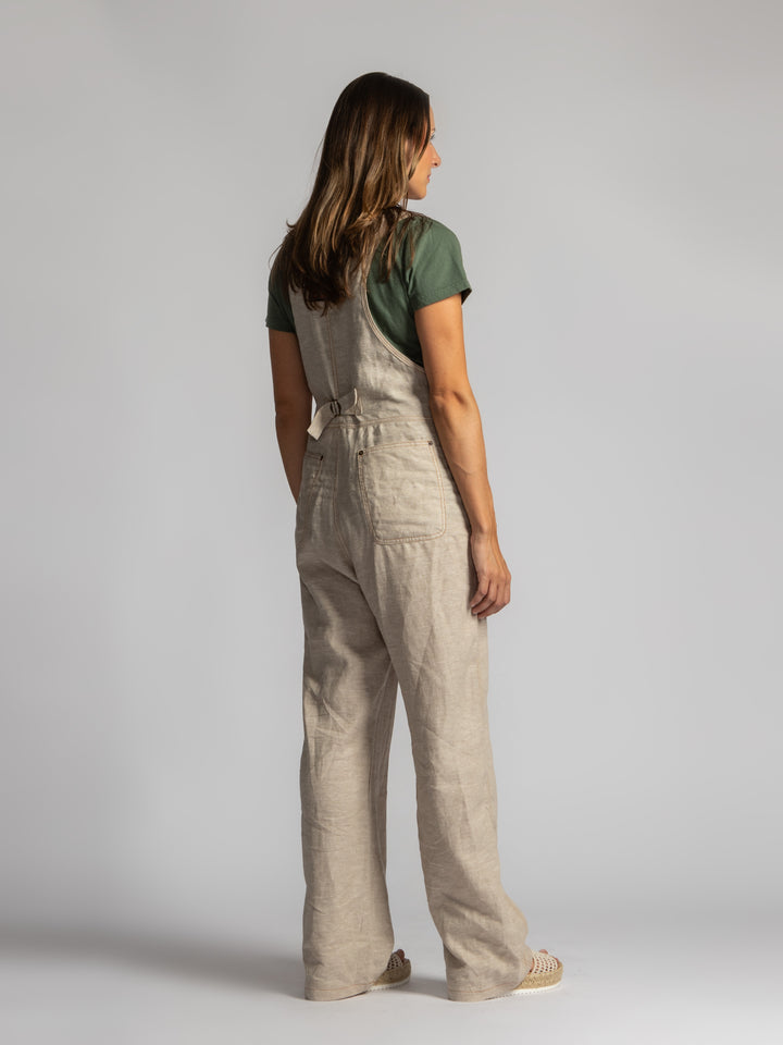 Women's Playwear Overall - Flax Linen - Heritage Workwear