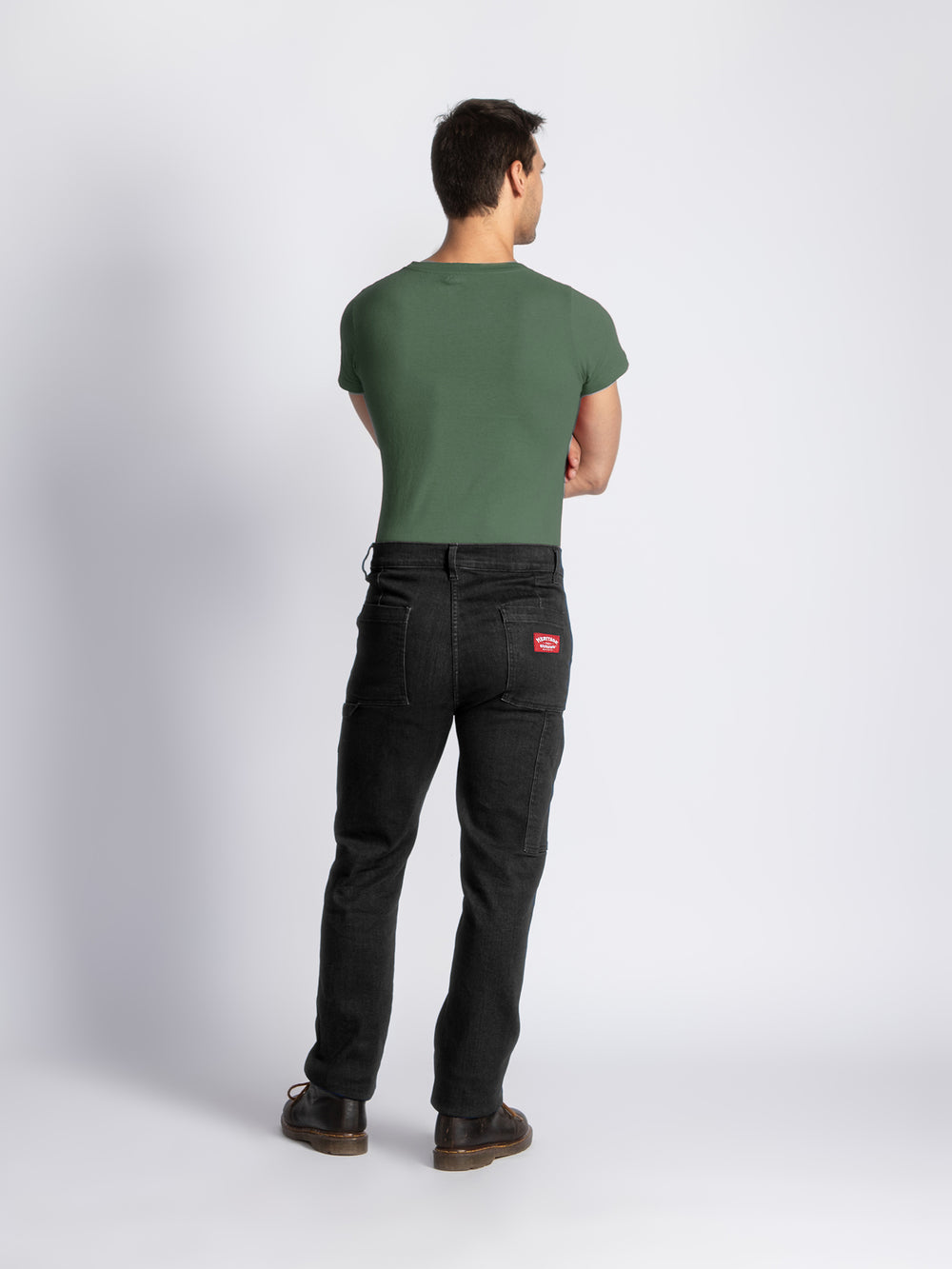 Workwear Denim Work Pant - Black - Heritage Workwear