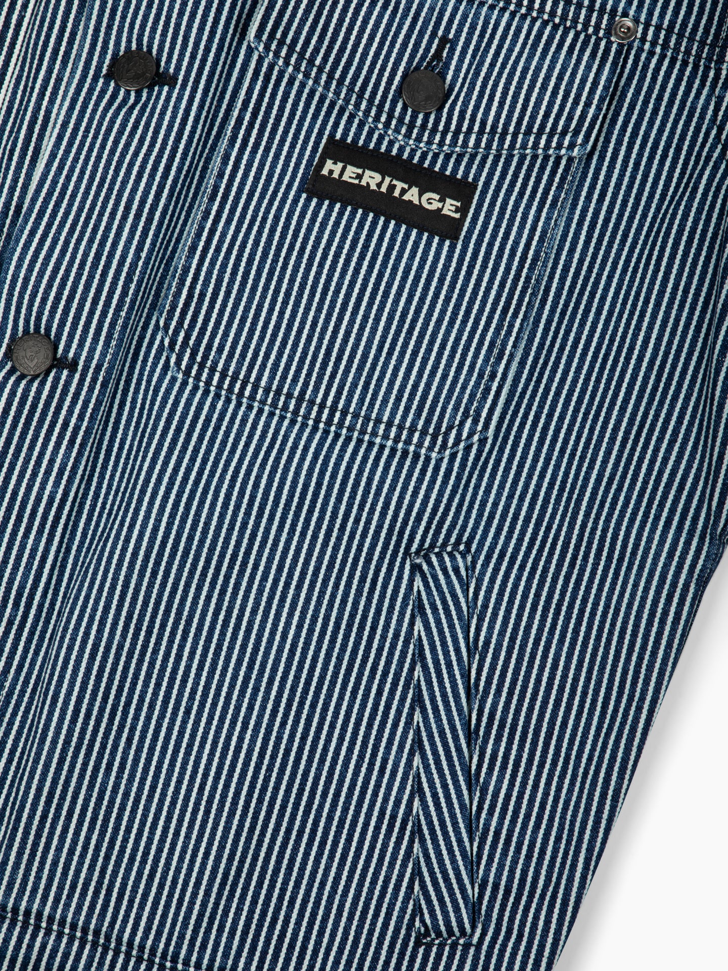Hickory Stripe Denim Gibson Jacket | Stylish & Durable Workwear