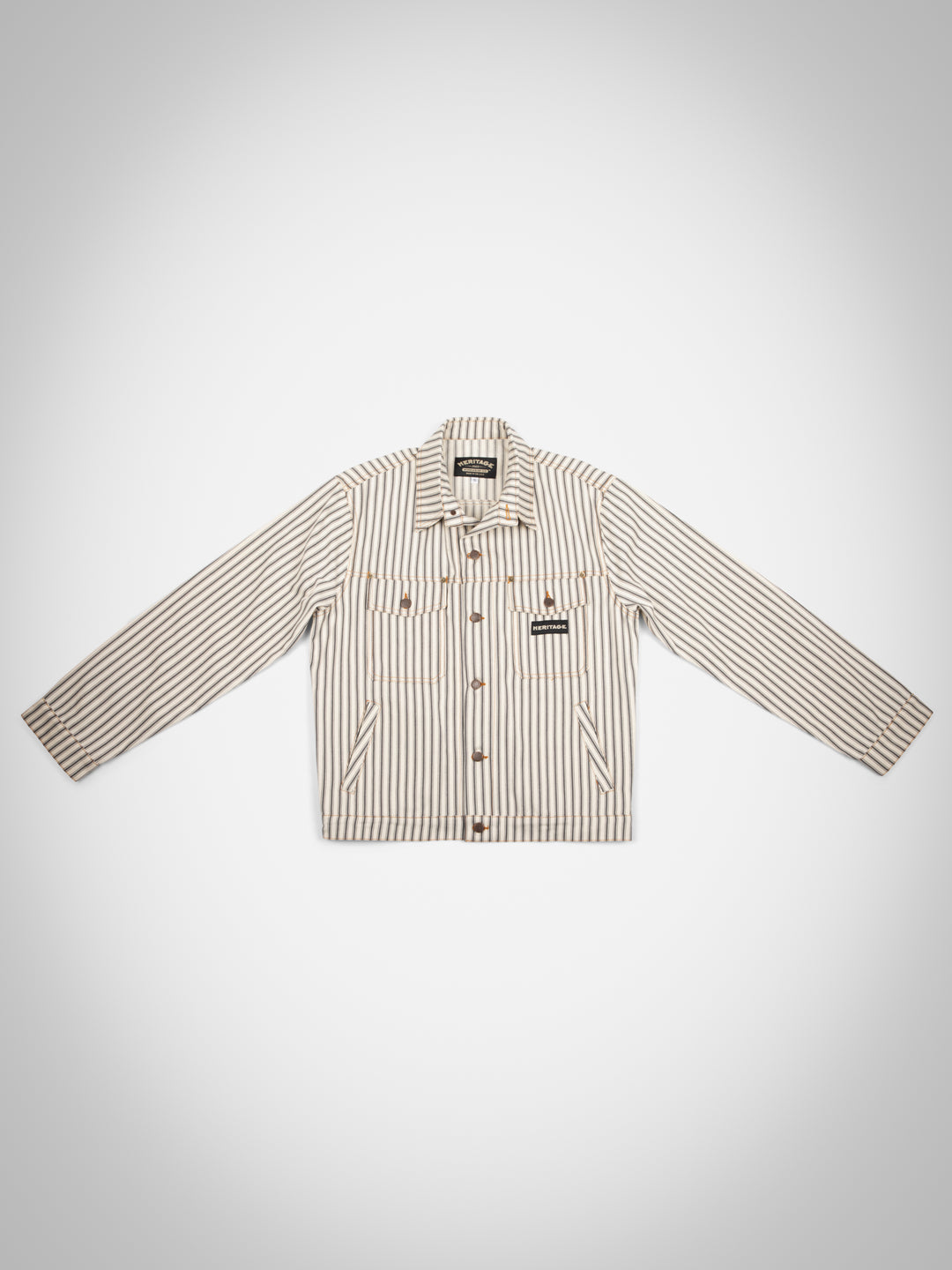 Workwear Gibson Jacket - Mattress Stripe