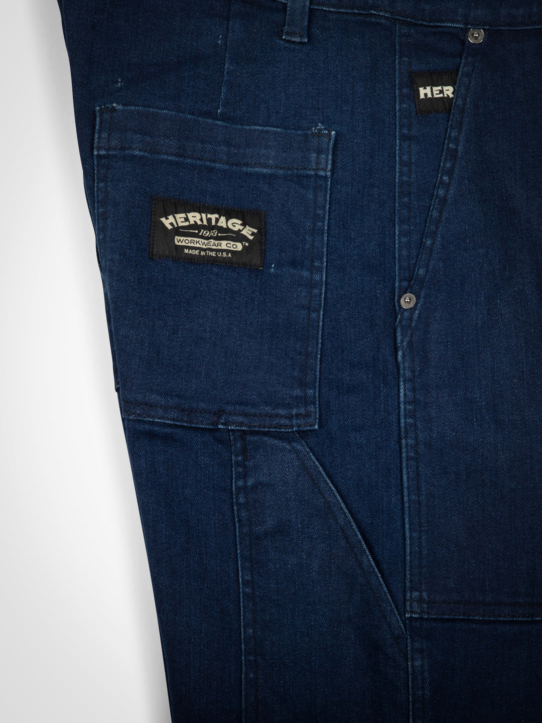 Workwear Denim Work Pant - Indigo - Heritage Workwear