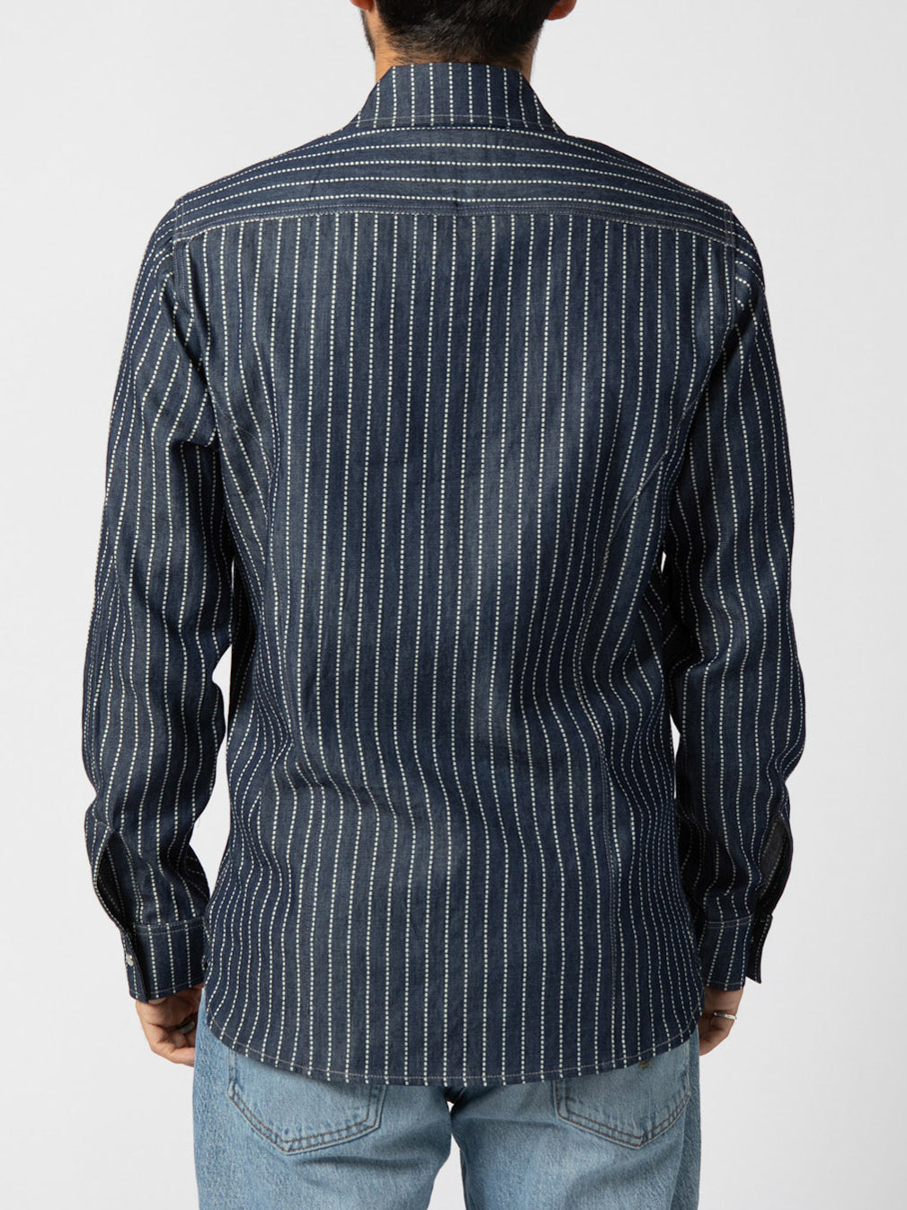 Heritage Indigo Beaded Stripe - Heritage Workwear