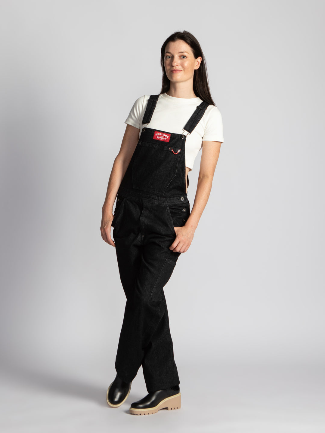 Workwear Denim Overall - Black - Heritage Workwear