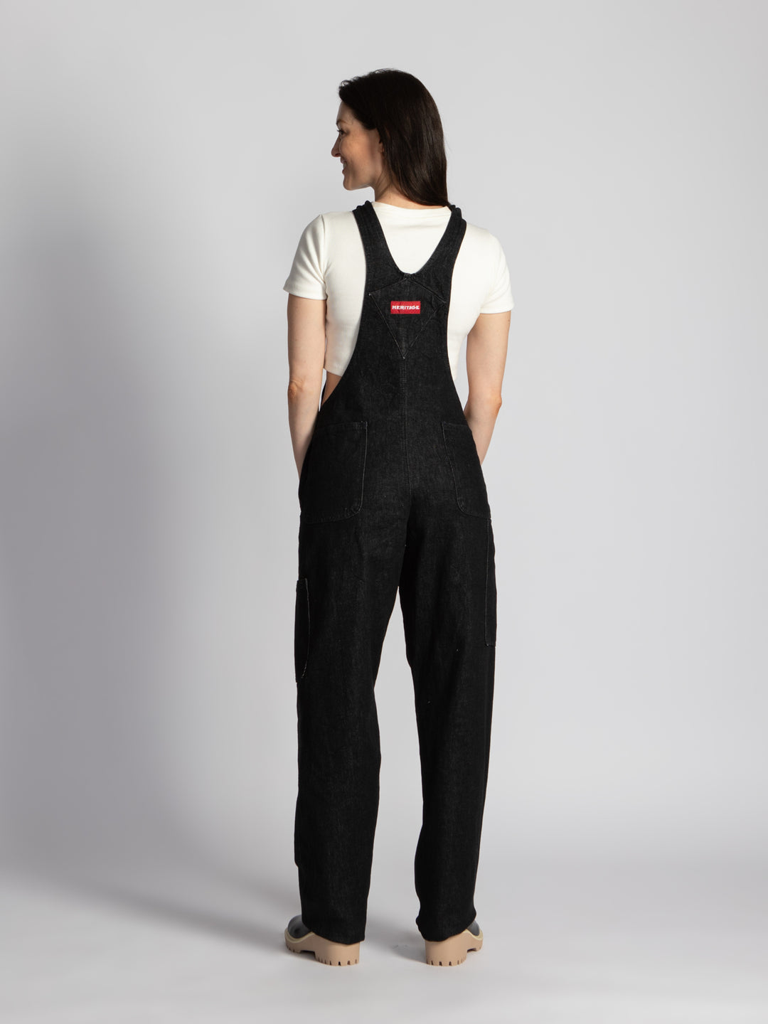 Workwear Denim Overall - Black - Heritage Workwear