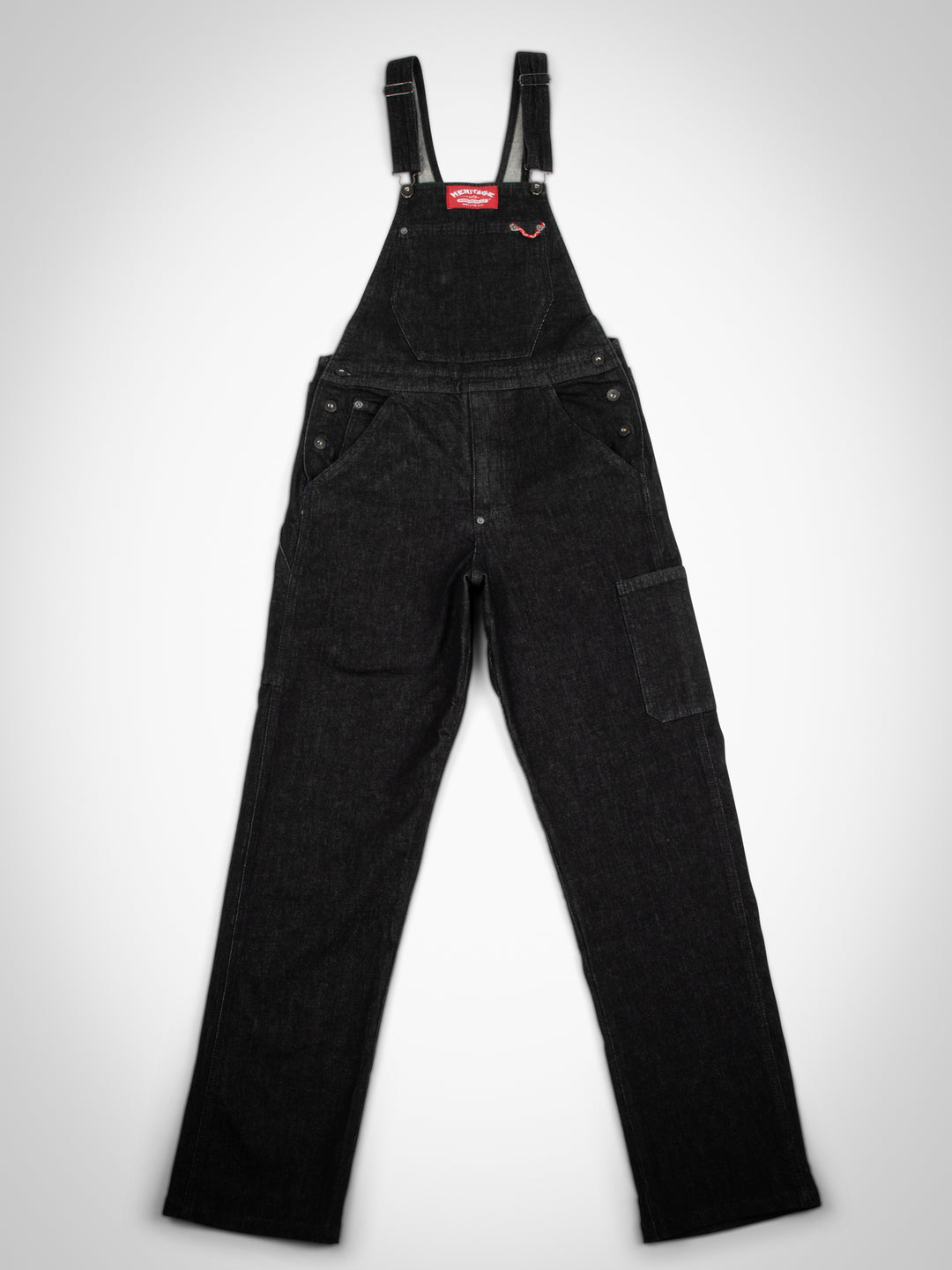 Workwear Denim Overall - Black - Heritage Workwear