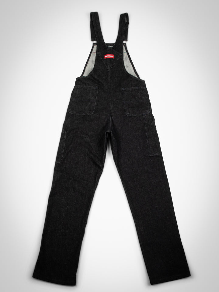 Workwear Denim Overall - Black - Heritage Workwear